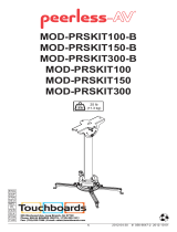 Peerless MOD-PRSKIT300-B Manual do usuário