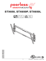 Peerless STX650L Manual do proprietário