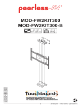 Peerless MOD-FW2KIT300 Manual do usuário