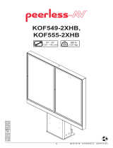 Peerless KOF549-1XHB Manual do usuário