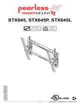 Peerless STX645P Manual do proprietário