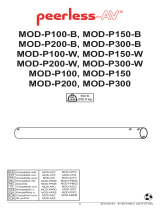 Peerless MOD-P200-B Manual do usuário
