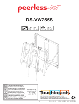 Peerless DS-VW755S Guia de instalação