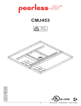 Peerless CMJ453 Manual do proprietário