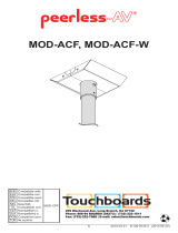 Peerless MOD-ACF-W Guia de instalação