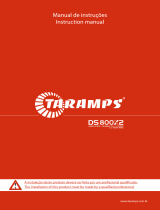 Taramps DS 800X2 Manual do usuário