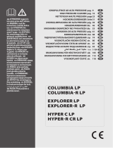 LAVOR Pro COLUMBIA-R Manual do usuário