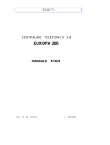 Esse-ti Europa Series Manual do usuário