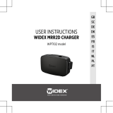 Widex mRIC Charger WPT102 Guia de usuario