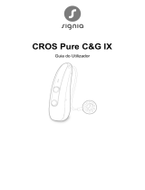 Signia CROS Pure C&G IX Guia de usuario