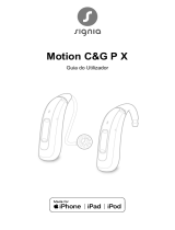 Signia Motion C&G P 7X Guia de usuario