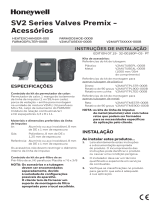 Honeywell SV2 Series Valves Premix Instruções de operação