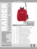 Raider Garden Tools RD-BKMD03 Manual do usuário