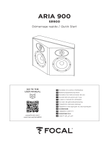 Focal Aria SR 900 Manual do usuário