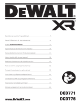 DeWalt DCD771 Manual do usuário