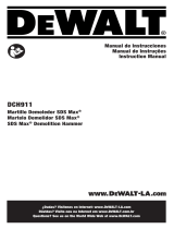 DeWalt DCH911B Manual do usuário