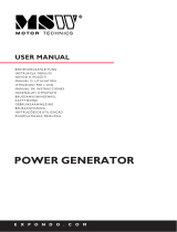 MSW MSW-PG2200 EASY Manual do proprietário