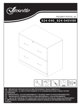 Vinsetto 924-040V80CF Assembly Instructions