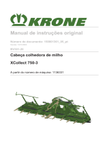 Krone BA XCollect 750-3 (BV301-20) Instruções de operação