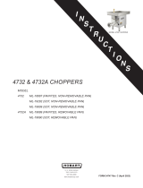 Hobart 4732(A) Chopper Manual do usuário