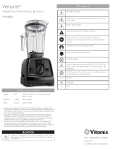 Vitamix Venturist V1200/Certified Reconditioned Venturist V1200 Manual do proprietário