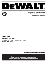 DeWalt DCPR320B Manual do usuário