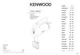 Kenwood QUICKMIX+ HMP50.000WH HÅNDMIKSER Manual do proprietário