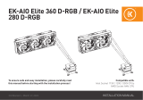 ekwb EK-AIO Elite 360 D-RGB Guia de instalação