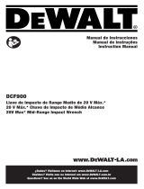 DeWalt DCF900P2 Manual do usuário
