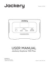 Jackery JE-100A Manual do usuário