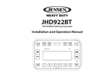 ASA Electronics JHD922BT Manual do proprietário