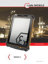 i.safe Mobile M93A01 IS930.2 Tablet Set Android 20.3 cm Manual do usuário