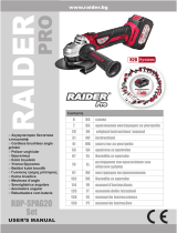 RAIDER Pro RDP-SPAG20 Manual do usuário