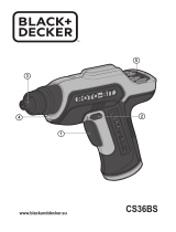 BLACK+DECKER CS36BSCES Manual do usuário