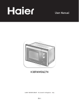 Haier HWO38MG6HXB Manual do usuário