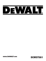 DeWalt DCMST561 Manual do usuário