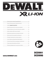 DeWalt DCD991X1 Manual do usuário