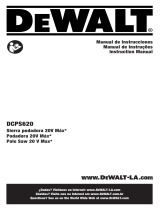 DeWalt DCPS620B Manual do usuário