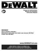 DeWalt DCCS623B Manual do usuário