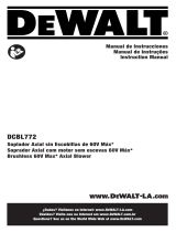 DeWalt DCBL772B Manual do usuário