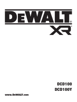 DeWalt DCD100P2T Manual do usuário
