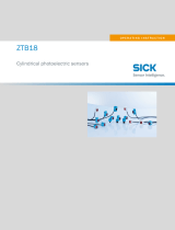 SICK ZTB18 Instruções de operação